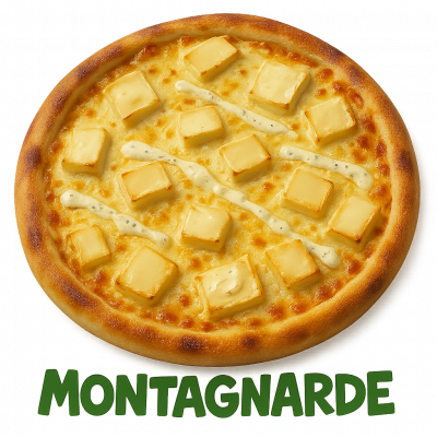 MONTAGNARDE 🪤🧀🏔: base creme, fromage, chèvre, fromage à raclette, kiri, ((boursin))