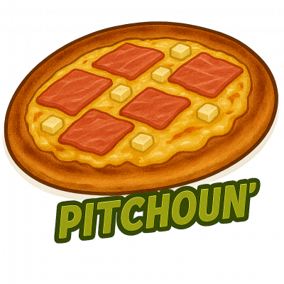 PITCHOUN': Base creme, Fromage, Kiri, Jambon